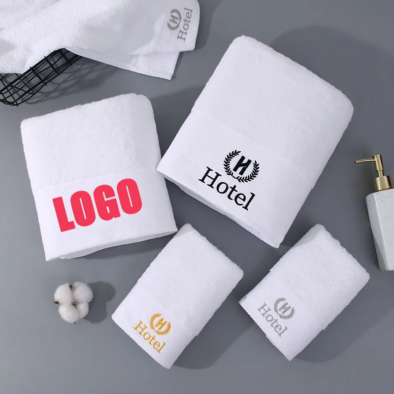 Premium Hand Face Bath Towel Cotton Ultra Soft and Highly Absorbent Towels for Bathroom, Gym, Shower, Hotel, and Spa (White)