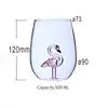 Manufacturers wholesale Creative glass shark wine Glass Factory wholesale transparent love whisky glass