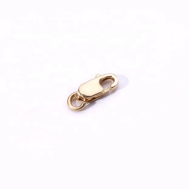 Hot sales 14K Solid Gold Lobster Clasp Handmade DIY Accessories  for Jewelry Making