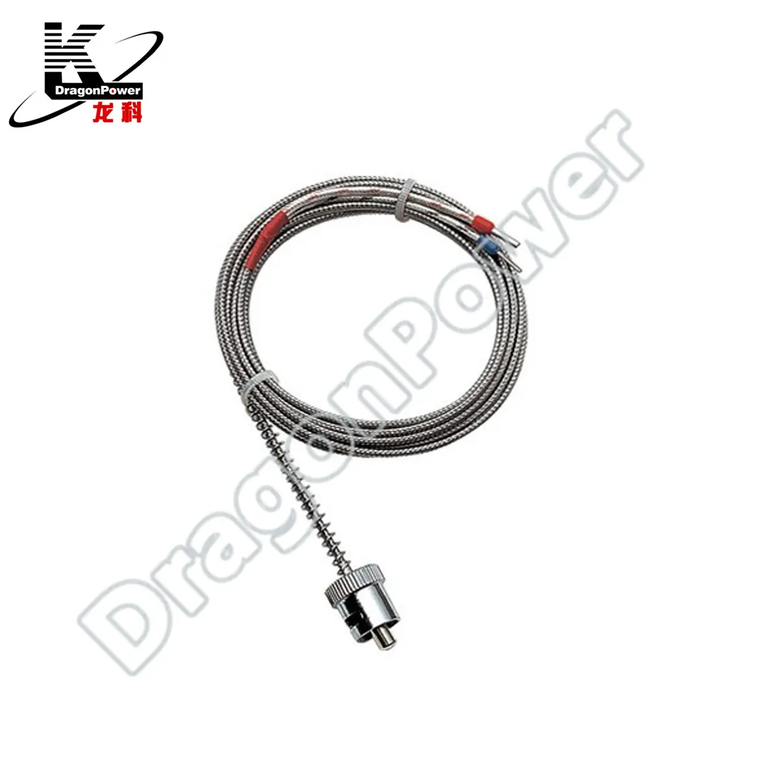 High Temperature Sensor thermocouple k type stainless steel probe bending