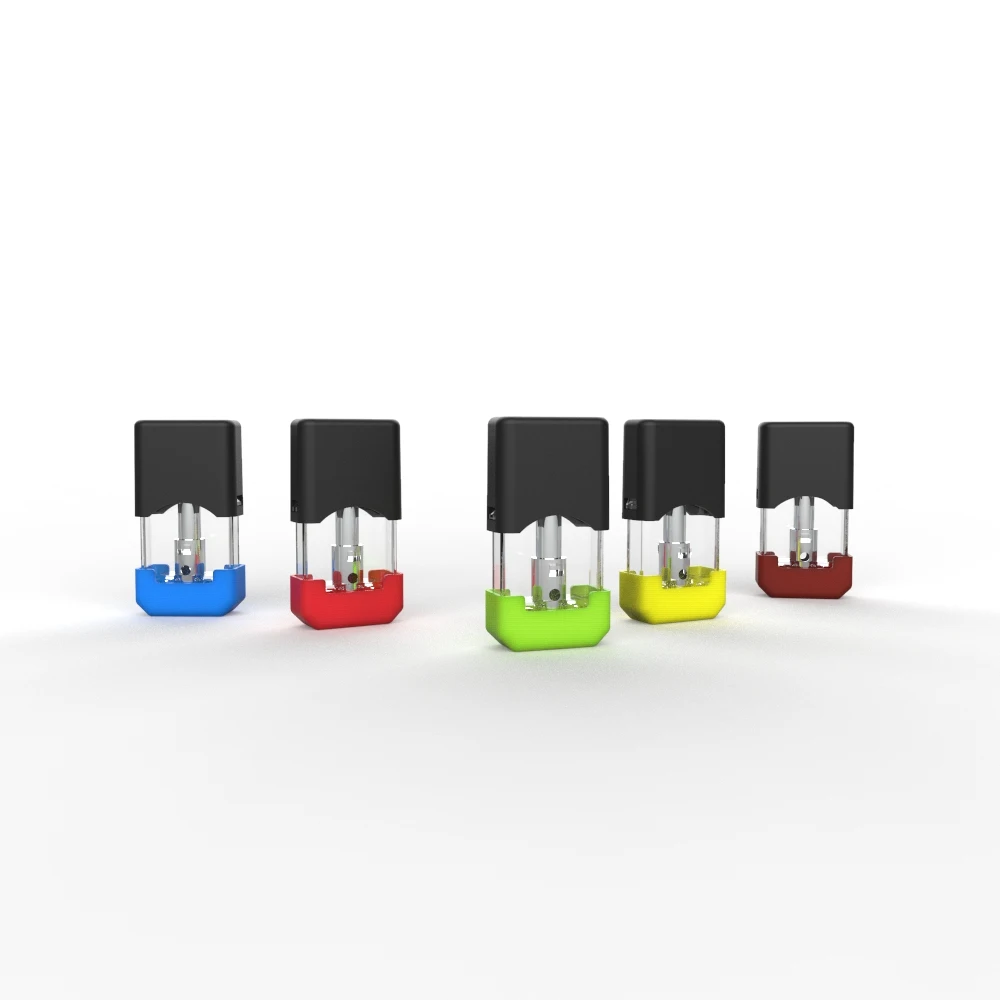 
No leaking OEM/ODM Original COCO 0.7/1.0ML Cotton Coil pods 100% Compatible for JUULfully empty cartridge 