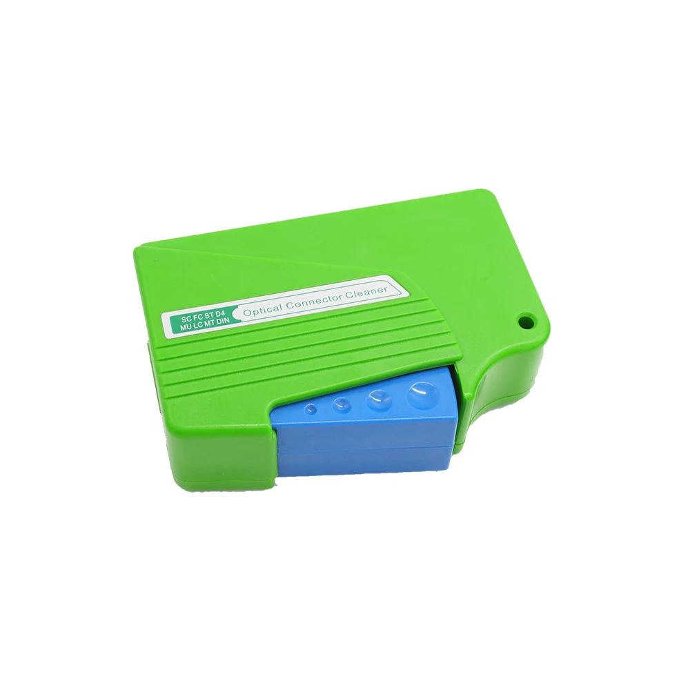Optical fiber cleaning tool SC/ST/FC/LC/DIN Optical fiber connector end cleaner 1.25mm/2.5mmOptical fiber cleaning box