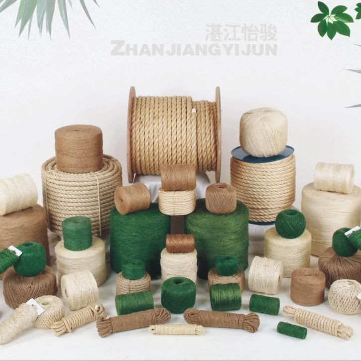 Gardening Green Jute Yarn 2mm Colour jute Twine