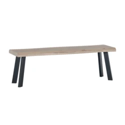 Wholesale Wooden TV Desk Modern Metal Frame MDF Wavy Edge Home Furniture Table TV Stand for Living Room