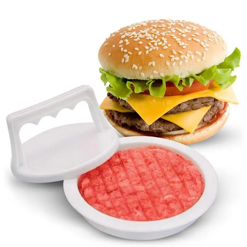 Hamburger Making Machine Meat Press Pie Mold Kitchen Tool Accessories Round Burger Machine Hamburger Press