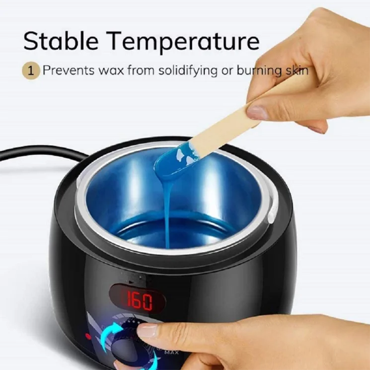
Latest Design Portable Small Depilation Wax Melter Machine Hair Removal Warmer for Beauty 