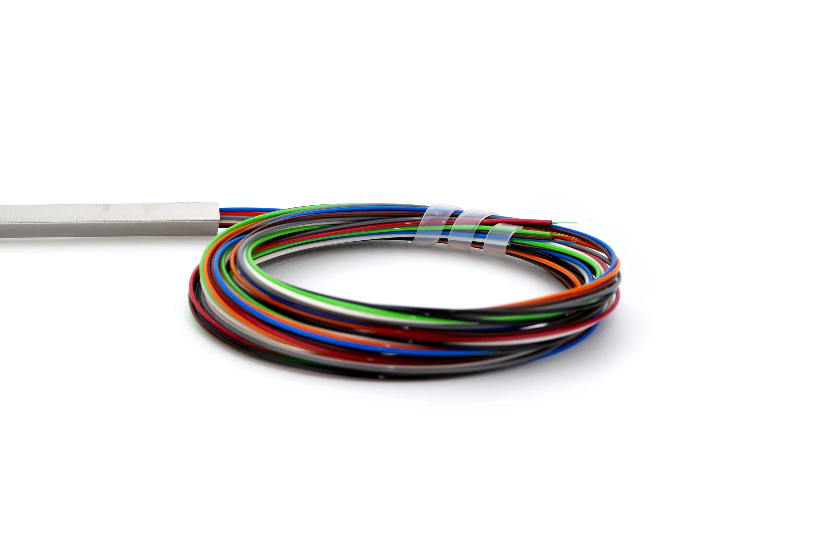 High Quality FTTH 1x2 1x4 1x6 1x8 1x16 1x32 1x64 Steel Tube PLC Splitter