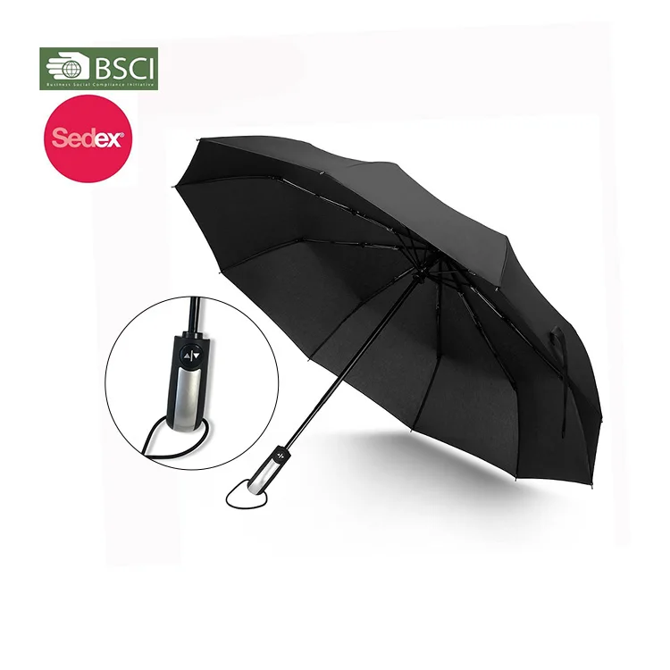 Оптовая продажа, дешевый автоматический 3 складной рекламный Зонт с индивидуальным принтом для рекламы