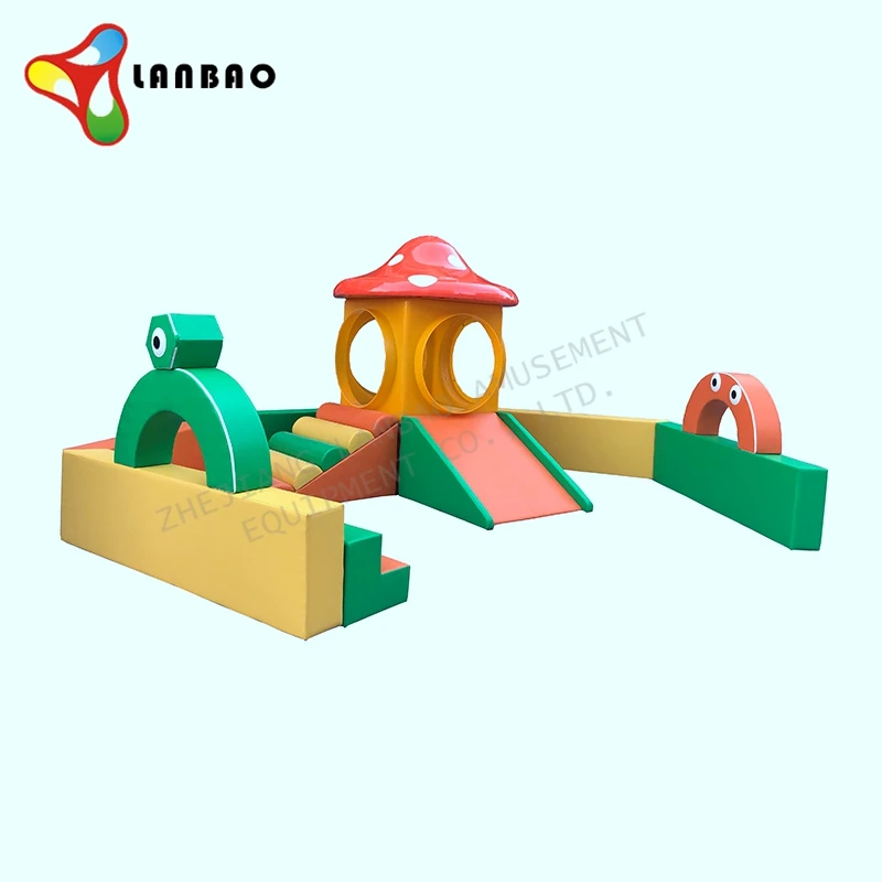 New Design Amusement Park Mushroom House Children Soft Play softplay Equipment baby playground indoor