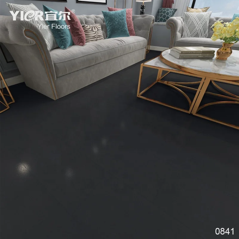 Garage LVT Flooring Tiles 4mm 5mm Click PVC Plastic Wood Floor 6mm Vinyl Planks Luxury SPC Flooring