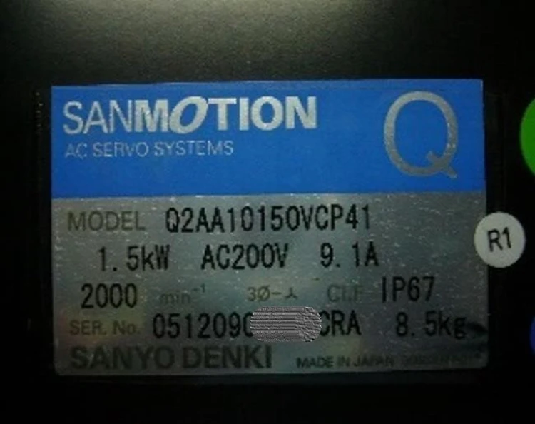 Original SANYO DENKI A00 B00 XYZ Servo Motors Spindle Motor - Used Or Repair Fit For Brother