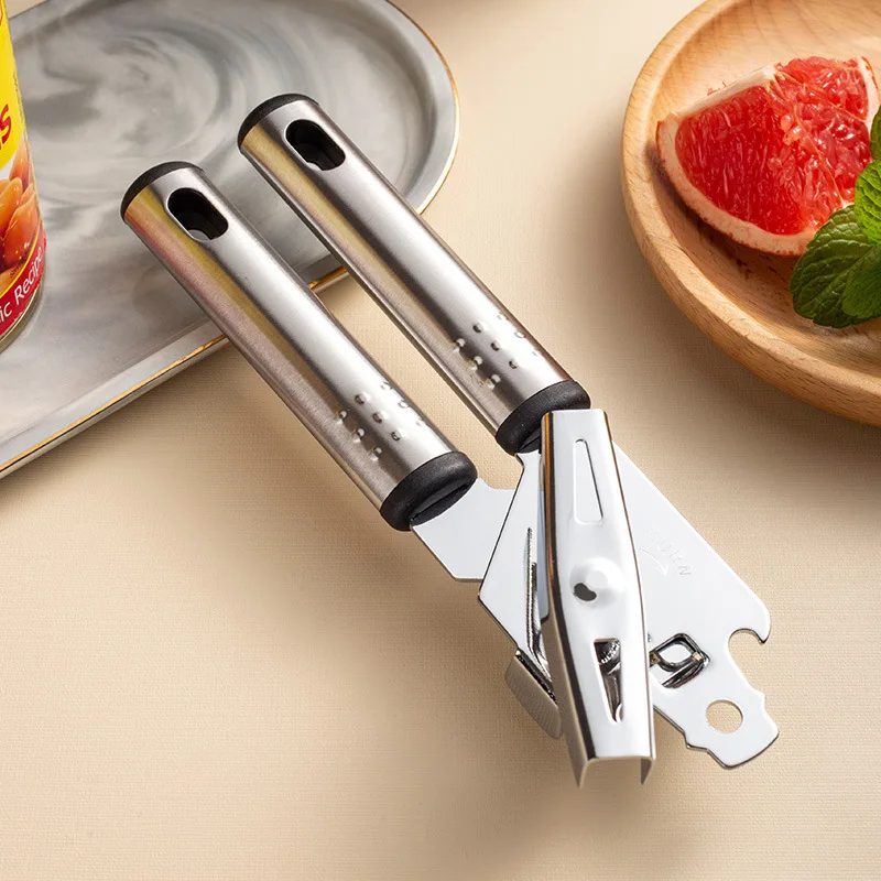 High Quality Stainless Steel Cans Opener Professional Ergonomic Side Cut Manual Can Opener