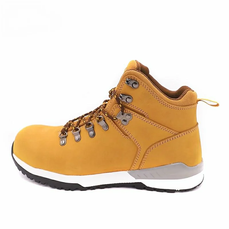 
COW NUBUCK SAFETY SHOES WITH EVA/RUBBER OUTSOLE AND COMPOSITE TOE CAP 