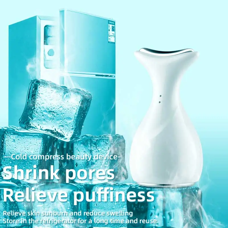 New 2022 Ice Roller for Face and Eye Facial Massage Tool Skin Care Cooling ice face roller