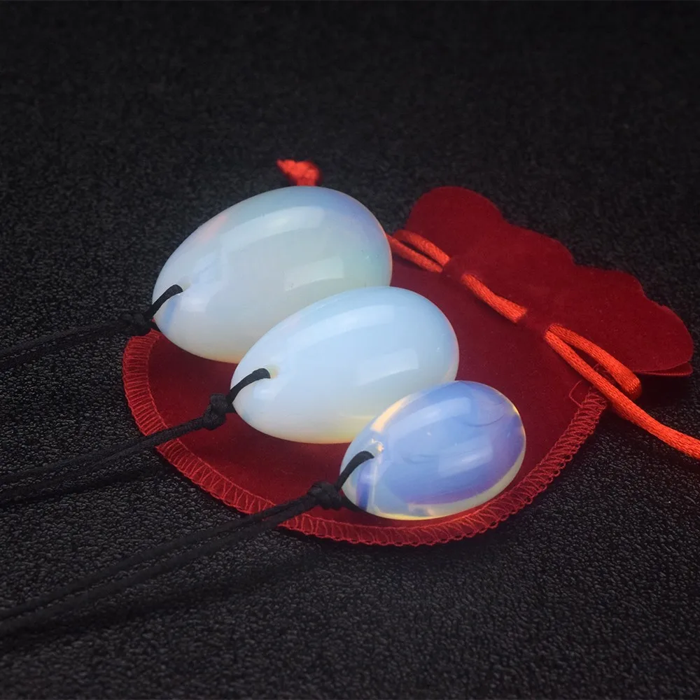 2024 Hot Selling (Drilled or Undrilled) wholesale natural kegel jade eggs many gemstone yoni eggs
