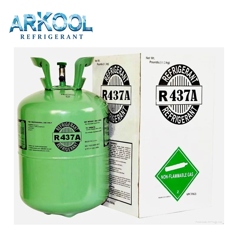 air conditioning refrigerant gas r134a 100% purity factory gas