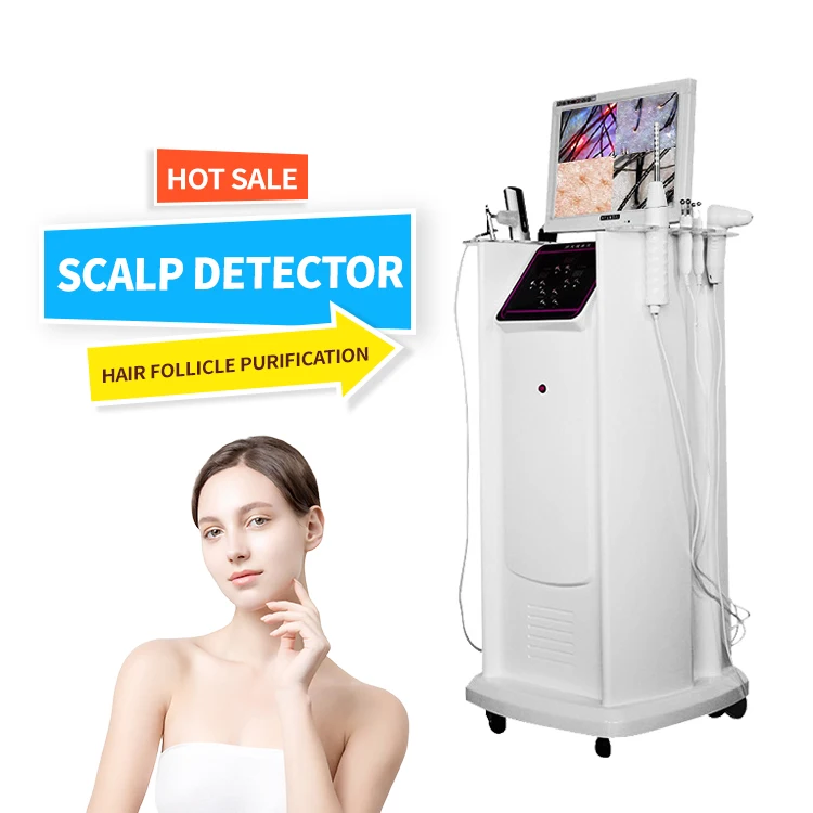High Quality Scalp Detector Hair Test Analyzer Microscopic Skin Scalp And Hair Camera / Scalp Microscope Camera