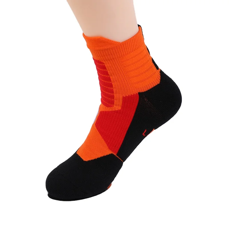 
Multifunction quick dry sport sock athletic custom print socks elite ankle compression men socks 