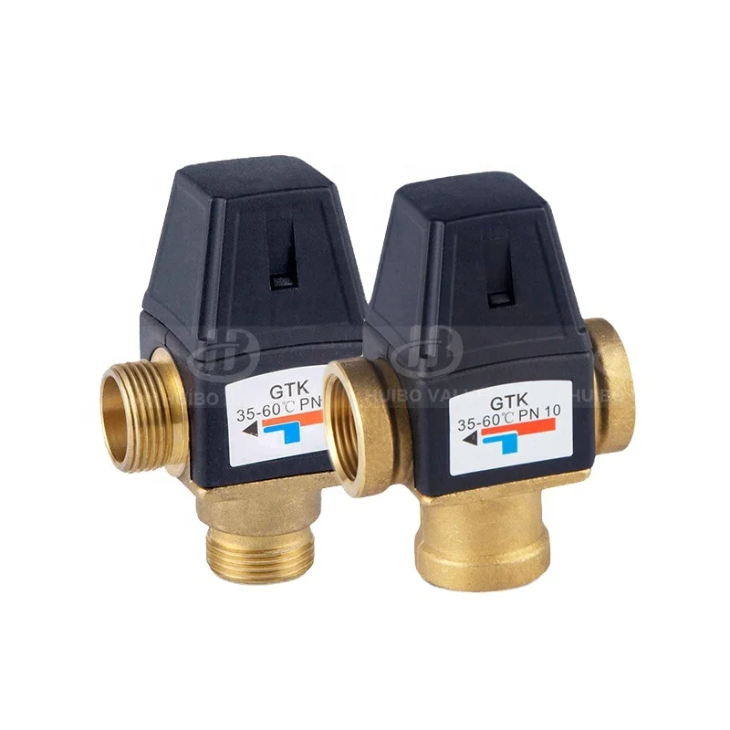 High Quality brass thermostatic mixing valve water mixing valve