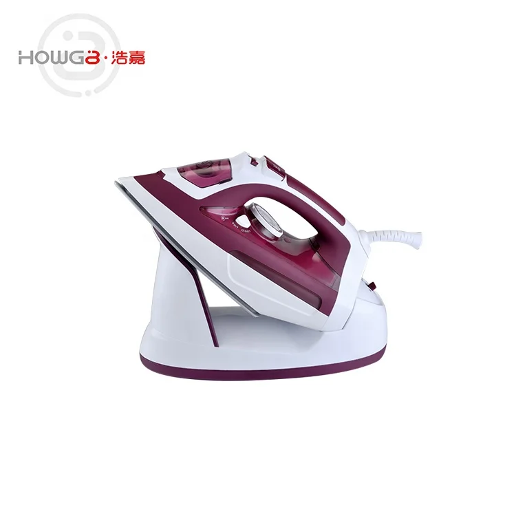 Household Indicate Light 470ml Capacity Wholesale High Voltage Electric Rechargeable Iron Steam for Clothes