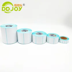 Premium 800 labels per roll 40x30mm plain white self-adhesive eco thermal paper label sticker for weighing scale