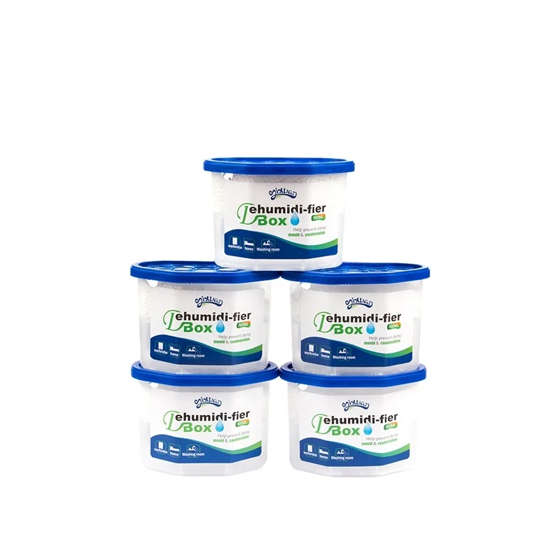 Household clothes green live dehumidification box desiccant disposable moisture absorber for room