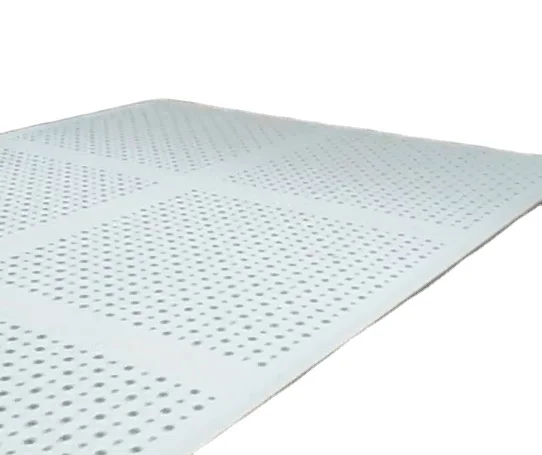 Fully automatic gypsum board punching machine.PVC veneer sound-absorbing board, automatic punching machine