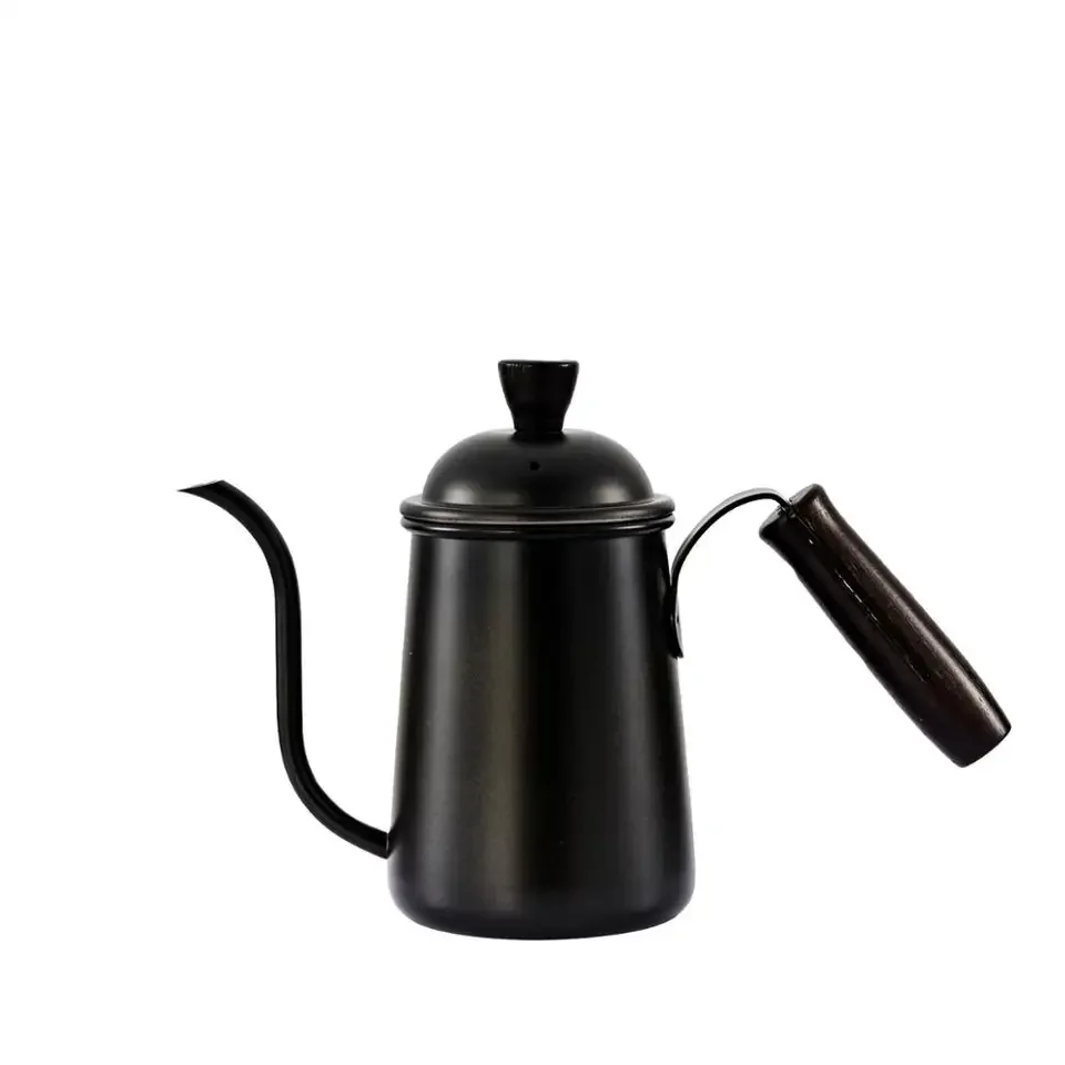Manufacturer Stainless Steel Wood Handle Coffee Maker Kettle Coffee Drip Kettle Kettle For Coffee