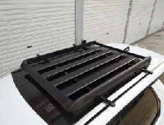 Universal Steel Cargo Roof Rack Basket,Top Roof Rack Cargo Basket Luggage Holder Carrier,black