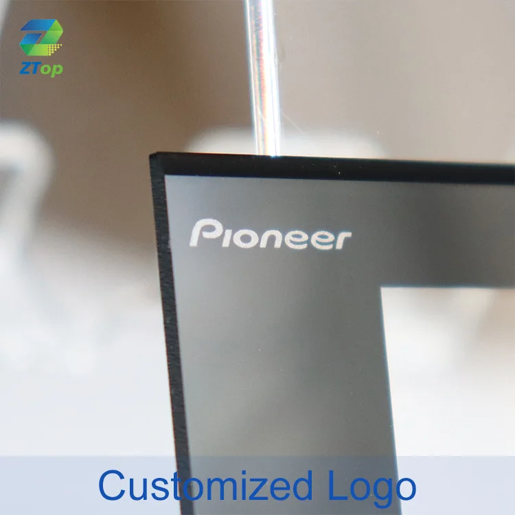 Small Size Custom Silk Screen Printed Tempered Glass Panel