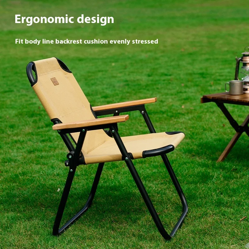 Переносное ультра-легкое пляжное кресло для отдыха на открытом воздухе современный дизайн складной в стиле кемпинга Толстый алюминиевый сплав кросс-бордюр