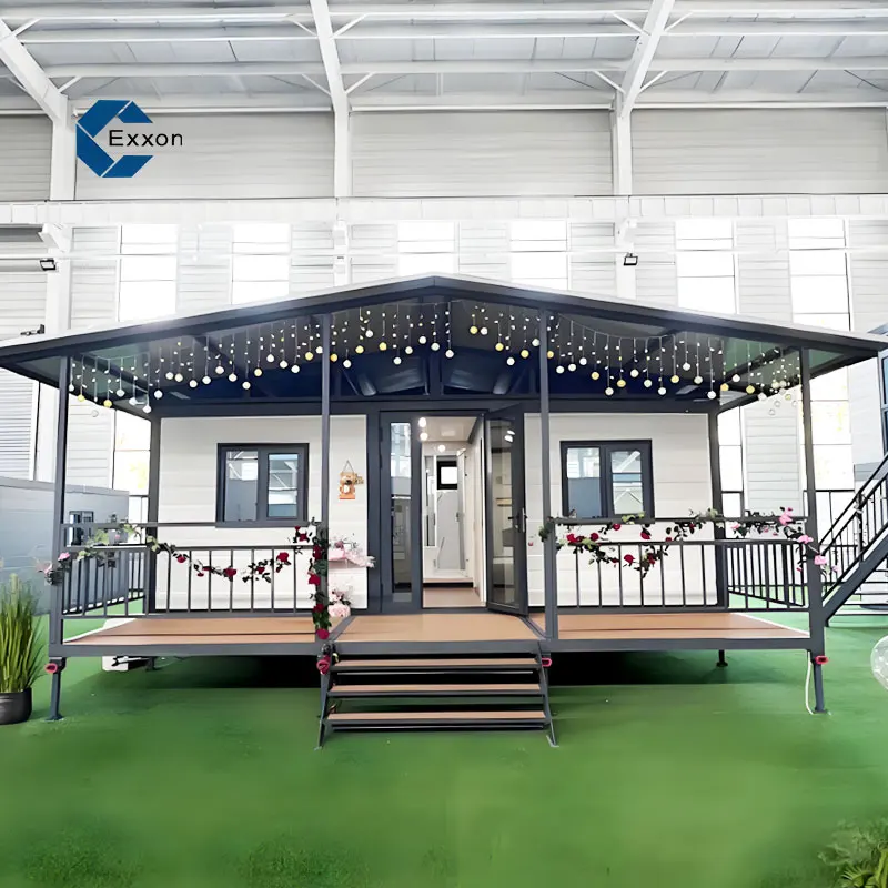 Factory Customization  Expandable Container House Tiny Villa Expandable Villa Resort Cabin House Garden Container Tiny Ho