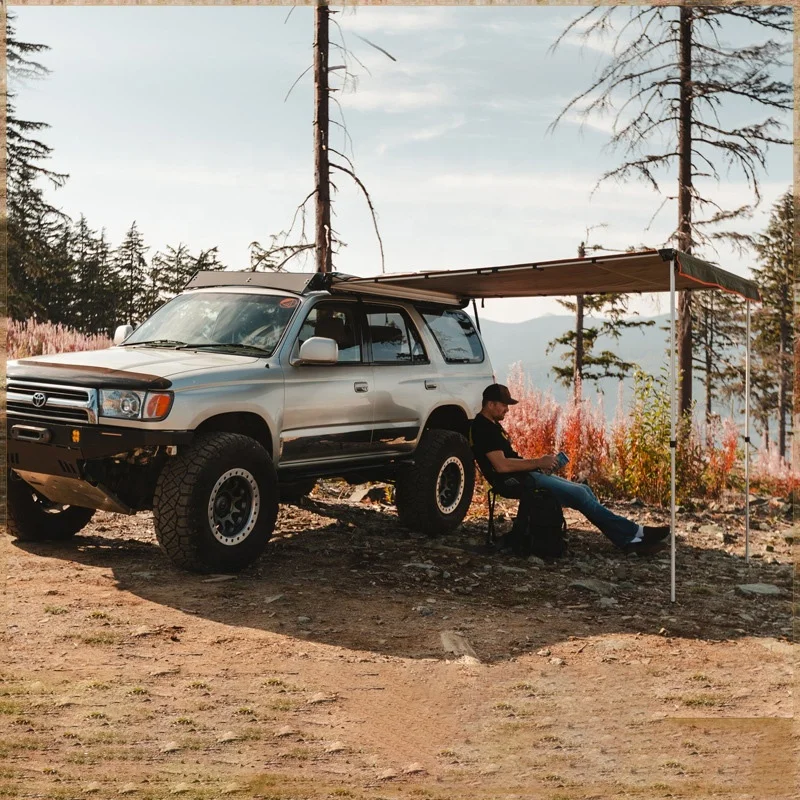 Customized suv car Side Awning & Extension Roof Rack Tents for camping outdoor camping beach fishing sands