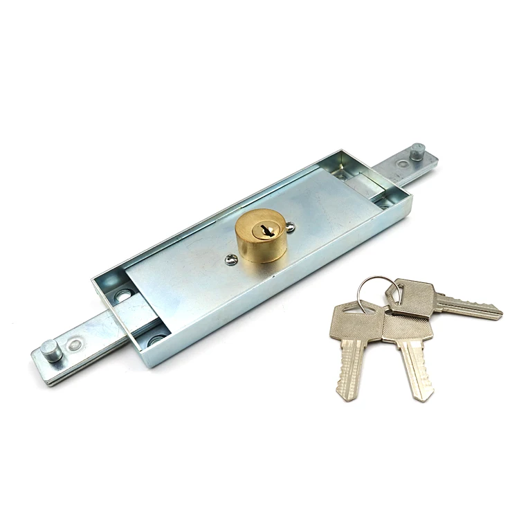 New design CRD warehouse security roll up gate roller shutter door Copper cylinder metal lock