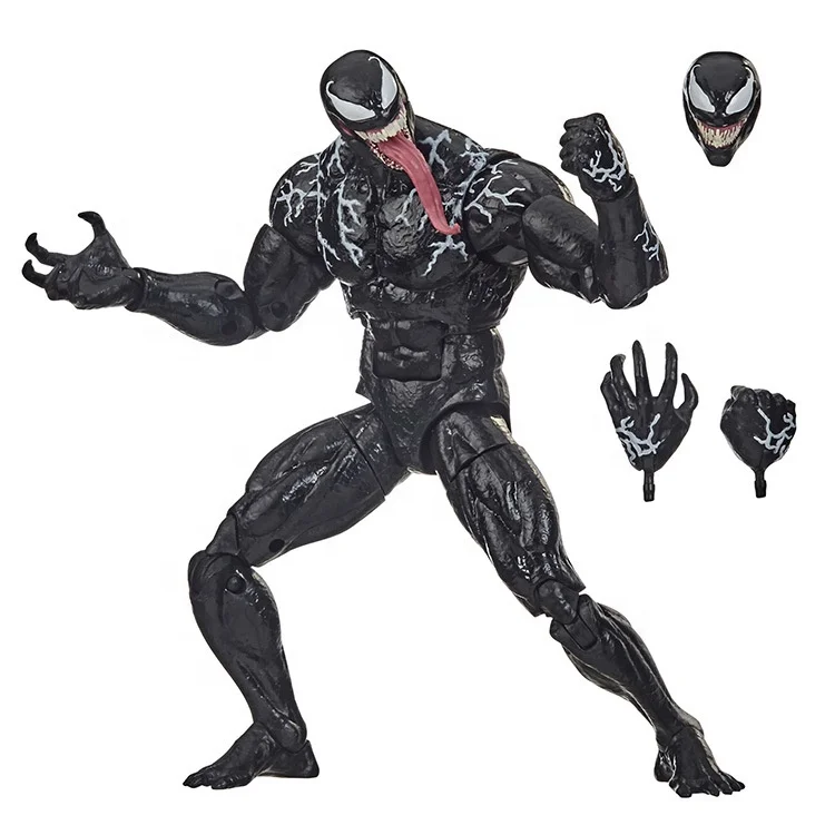 Venom 2 Action Figure Toys Spiderman Model Edward Eddie Brock Articulated joints moveable Figure