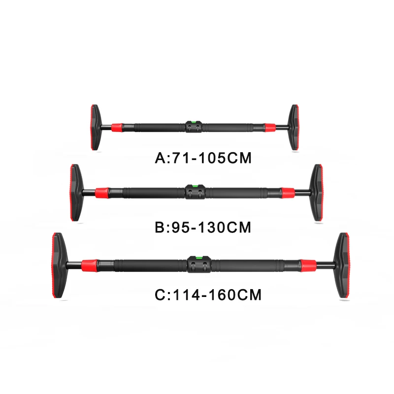 hot sale large anti-skid pad pull up chin adjustable pull up bar door for home fitness