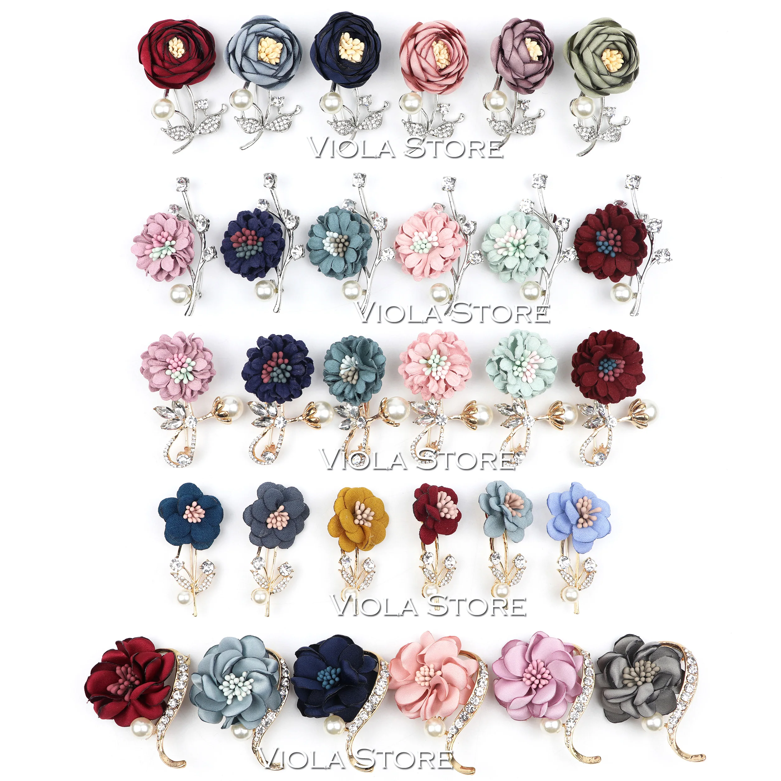 Винтажные броши в виде цветка розы, красные, темно-синие, Фиолетовые женские и мужские ювелирные изделия, булавки для жениха, Свадебный нагрудник, корсажный аксессуар, подарок