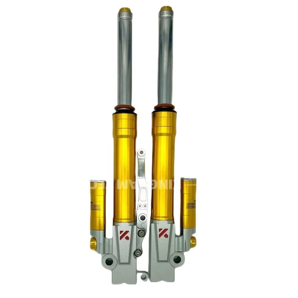 KINGHAM Customized CNC Quality Adjustable for YAMAHA NMaxXMax Mio HONDA Vario Vespa Motorcycle Suspension Front Shock Absorber