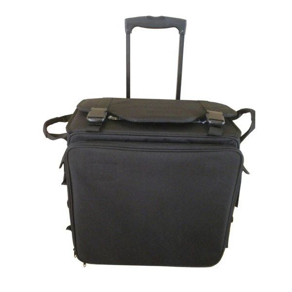 professional hairdresser tool hair beauty school kit soft rolling nylon hairdressing trolley bag case