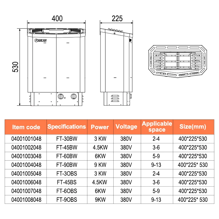 Sauna Room Equipment Sauna Stove Prices Electric Sauna Heater
