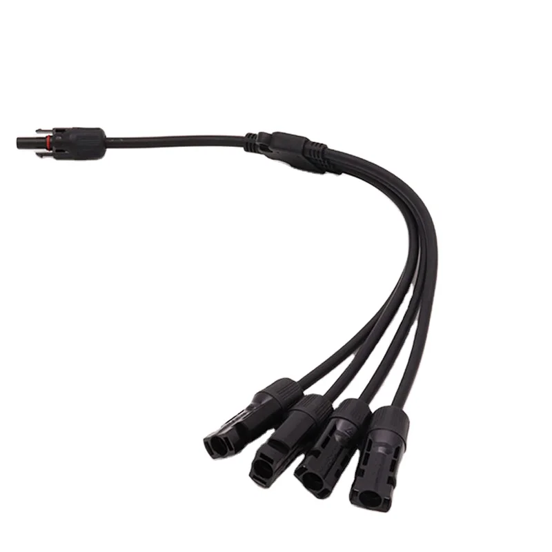 Cheap price  and good quality IP67 waterproof solar connector Y branch pv cable connector