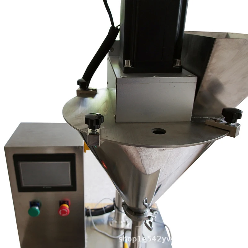Полуавтоматическая настольная машина для взвешивания сухого порошка шнековый порошковый наполнитель Диспенсер спиральный винт маленькая наполнения