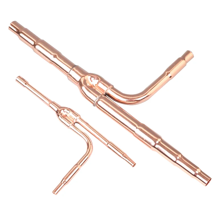 Air Conditioning Branch Pipe Vrf System Copper Branch y Joint For SANYO