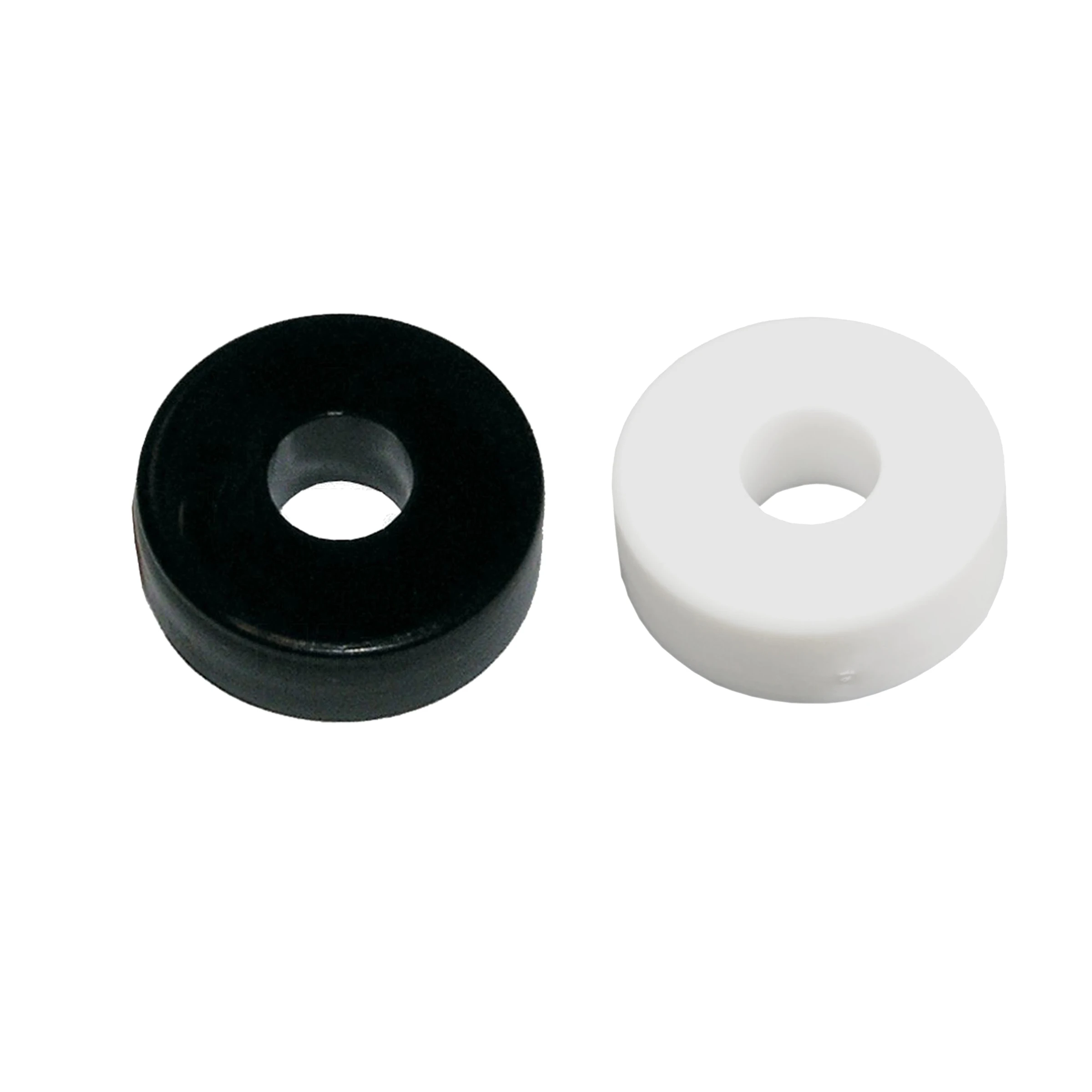 Custom 1.5mm copper thickness m2 m3 m8 m14 m24 black plain pp plastic flat spacer round nylon washer