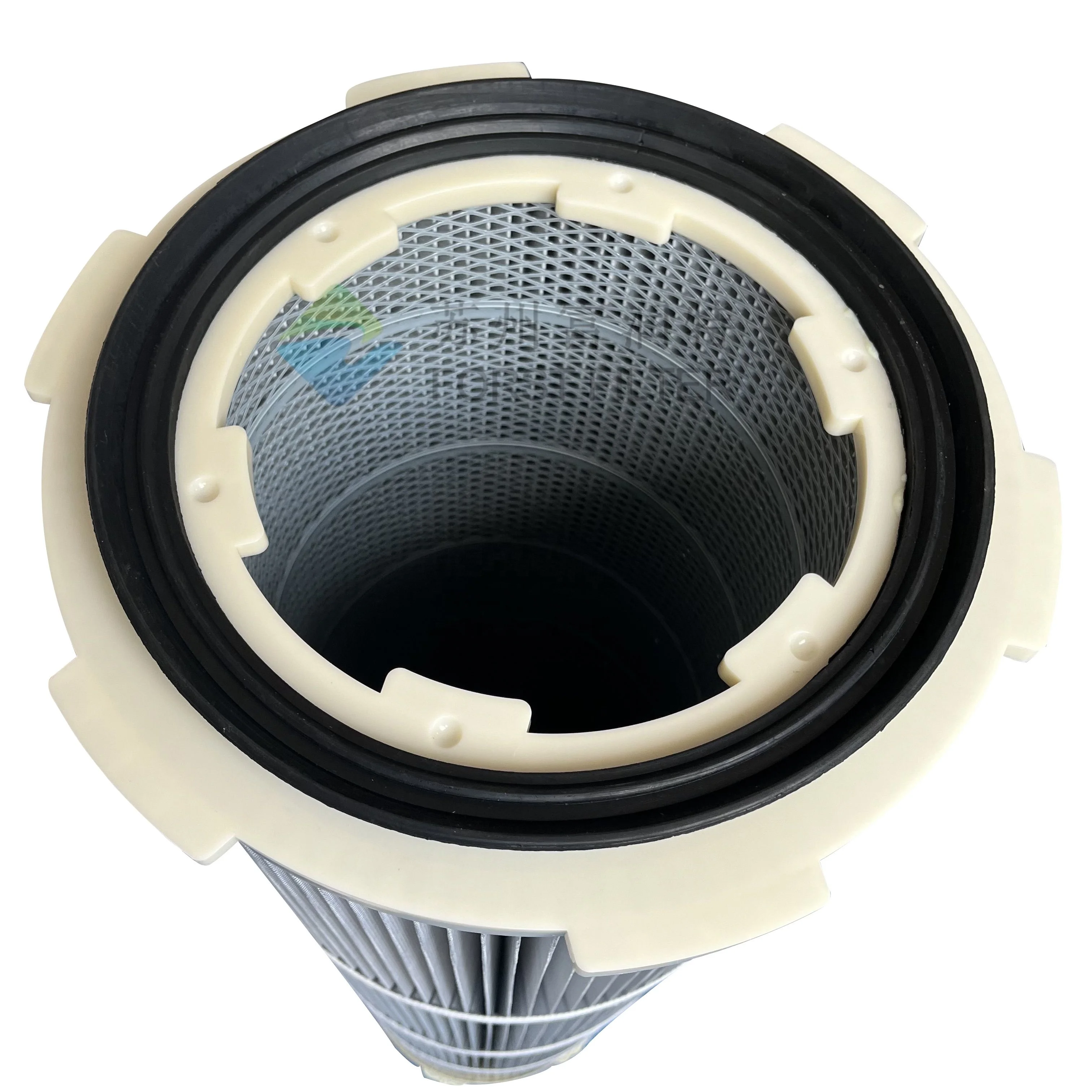 Height Hot Sale Six Three Ears Plastic Connector Galvanized Top Dust Air Cartridge Filter