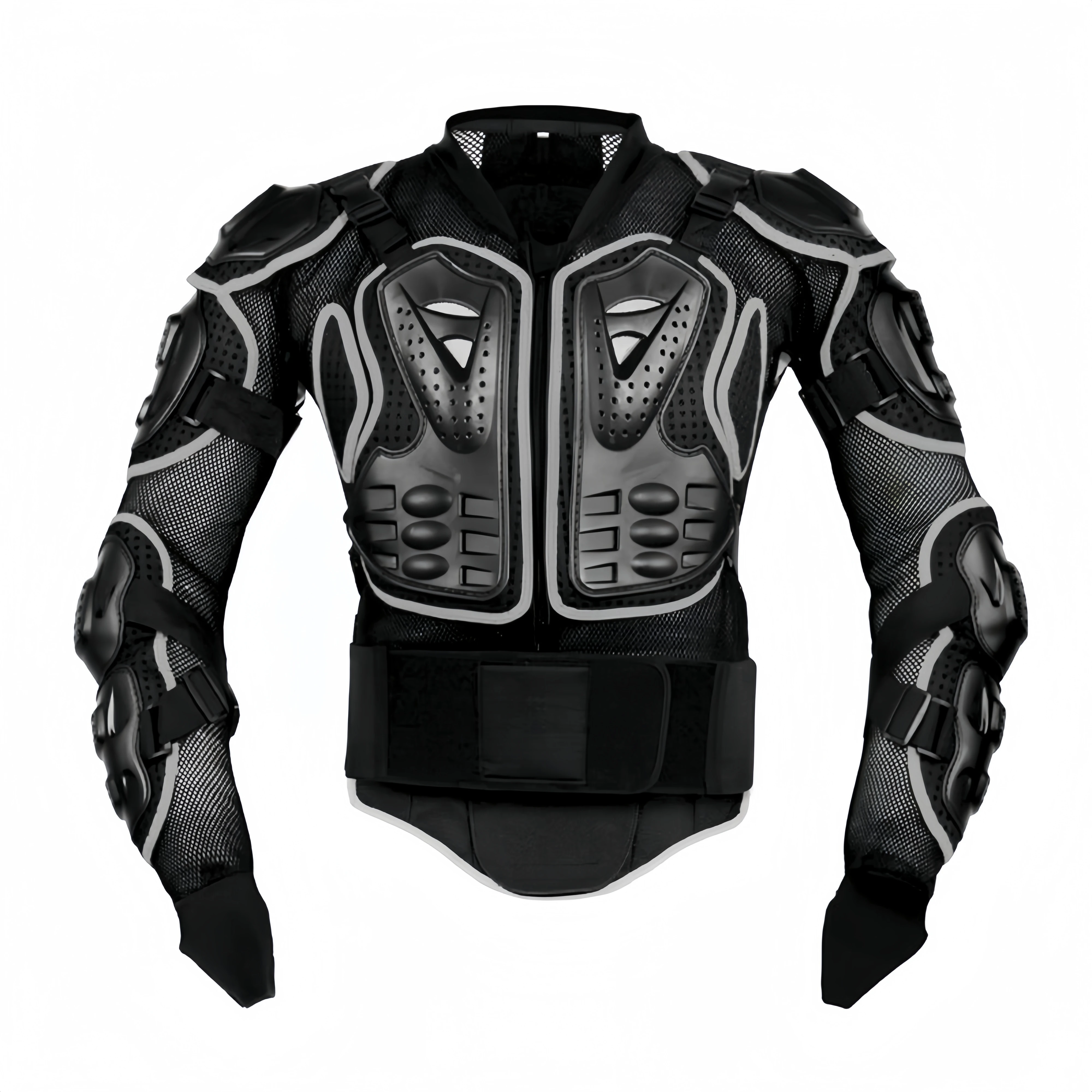 Full Body motorcycle jacket Removable Racing Jacket body armor Motocross Protection Gear Neck Guard Protection