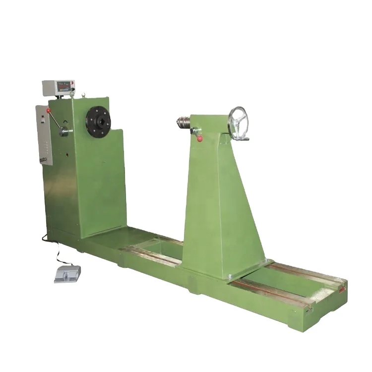 Automatic rectangular wire vertical winding machine from China for welder transformer coils and reactor coils