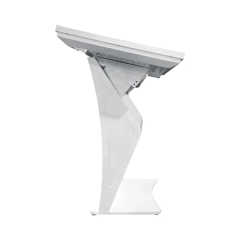 43/49/55/65 inch K shaped Touch Screen kiosk Infrared Touch Interactive LCD Advertising Player Information Centre Helpdesk kiosk