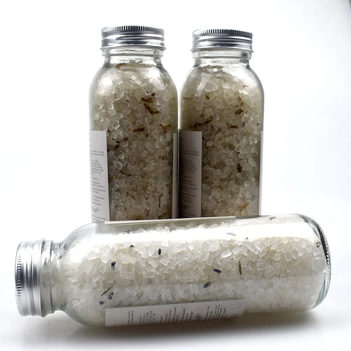 OEM Private Label Spa Relaxing Lavender Foot Soak Bath Scrub Body Epsom Salt Organic