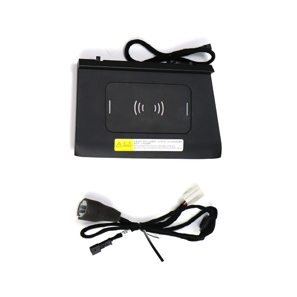 For VW Tiguan L Auto Spare Parts 10W Wireless Car Charger Mount for Iphone Samsung Galaxy Hua Wei